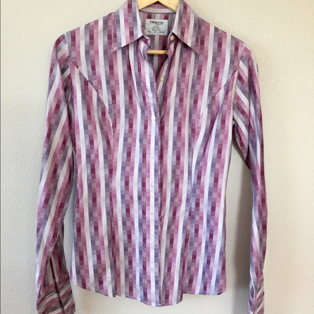 TM Lewin dress shirt to be used with cufflinks